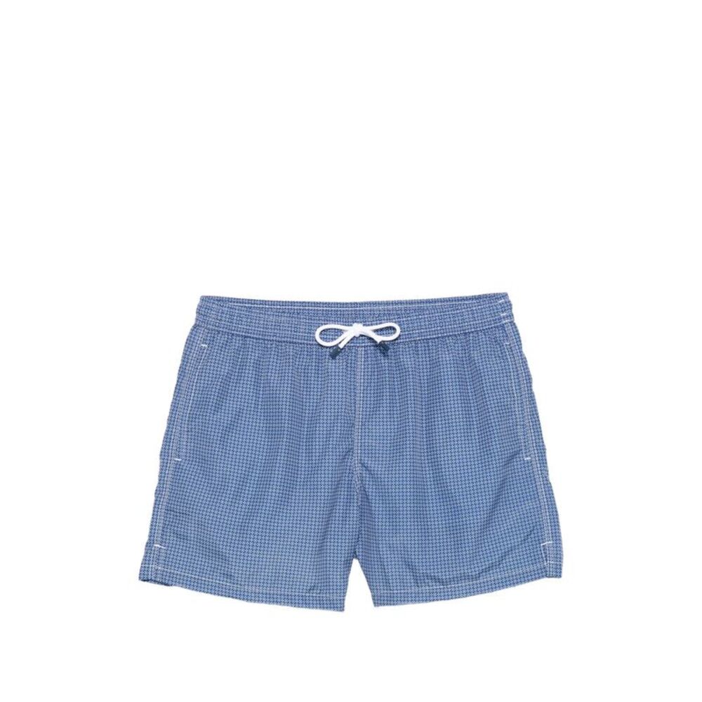Fedeli Blue Beachwear - Swim Shorts Men